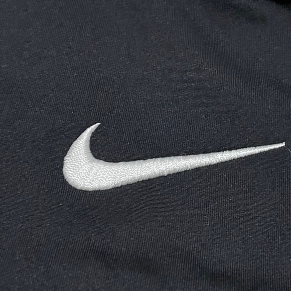 Nike Tigers Jacket Mens Large Black Snarling Tiger Full Zip Windbreaker Sample - Picture 5 of 13